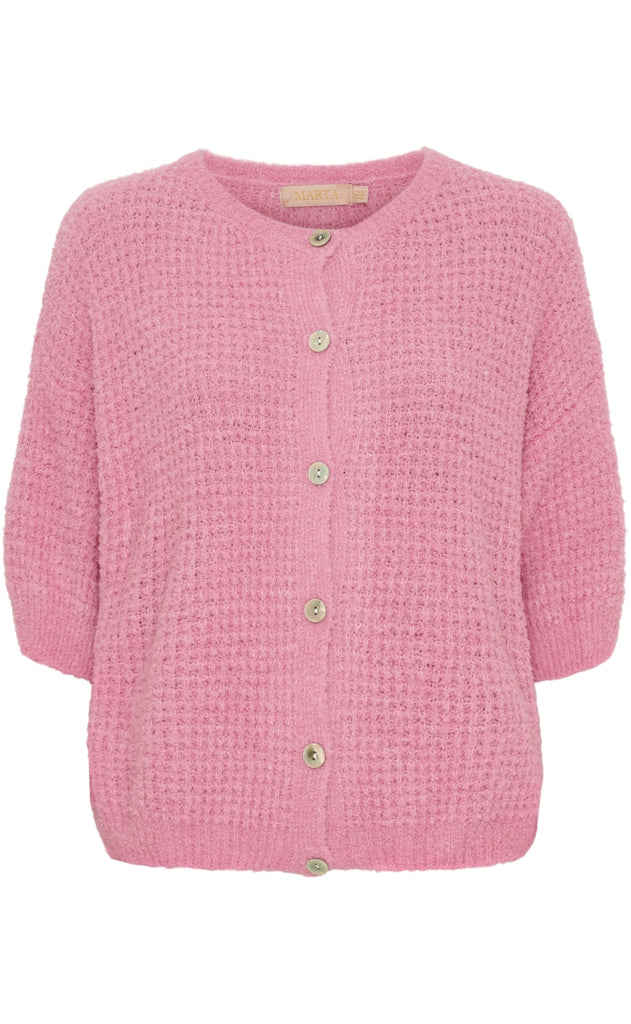 Marta Du Chateau Cardigan - Amour - Rose