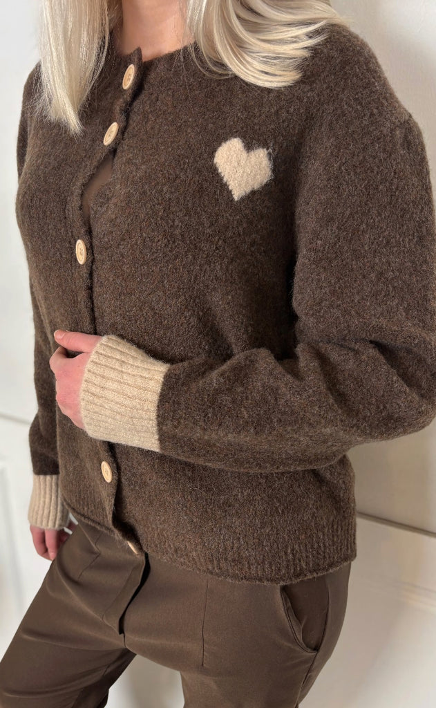 Marta Du Chateau Cardigan - Calla - Moro/Beige