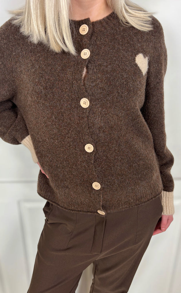 Marta Du Chateau Cardigan - Calla - Moro/Beige
