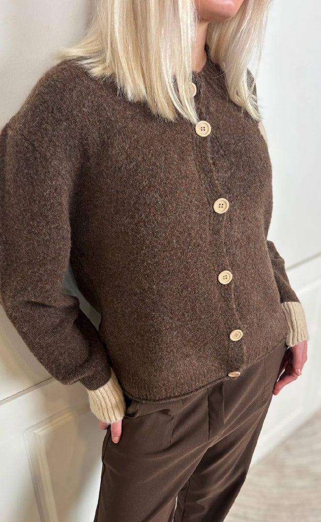 Marta Du Chateau Cardigan - Calla - Moro/Beige