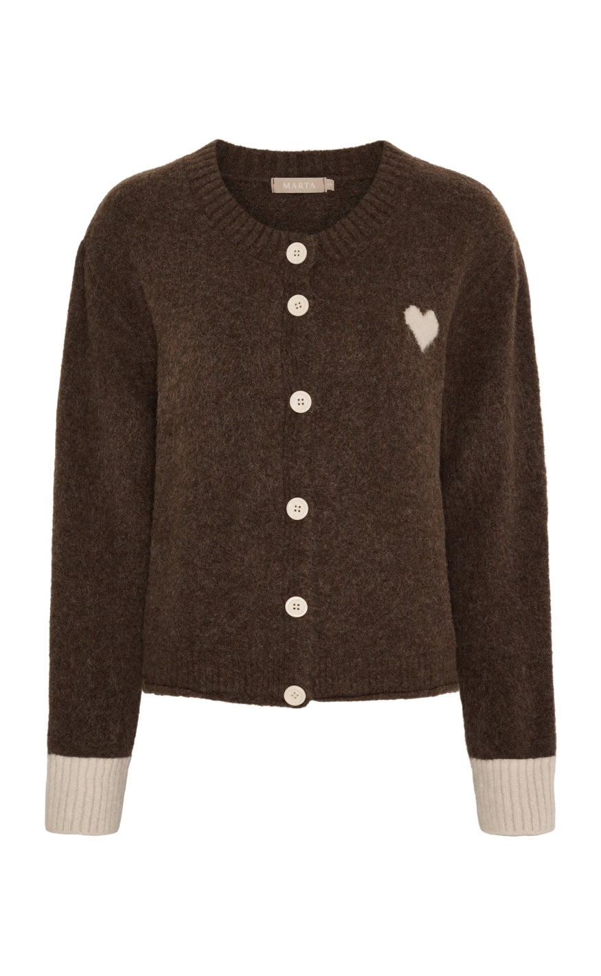 Marta Du Chateau Cardigan - Calla - Moro/Beige