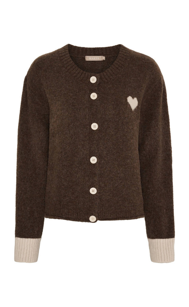 Marta Du Chateau Cardigan - Calla - Moro/Beige