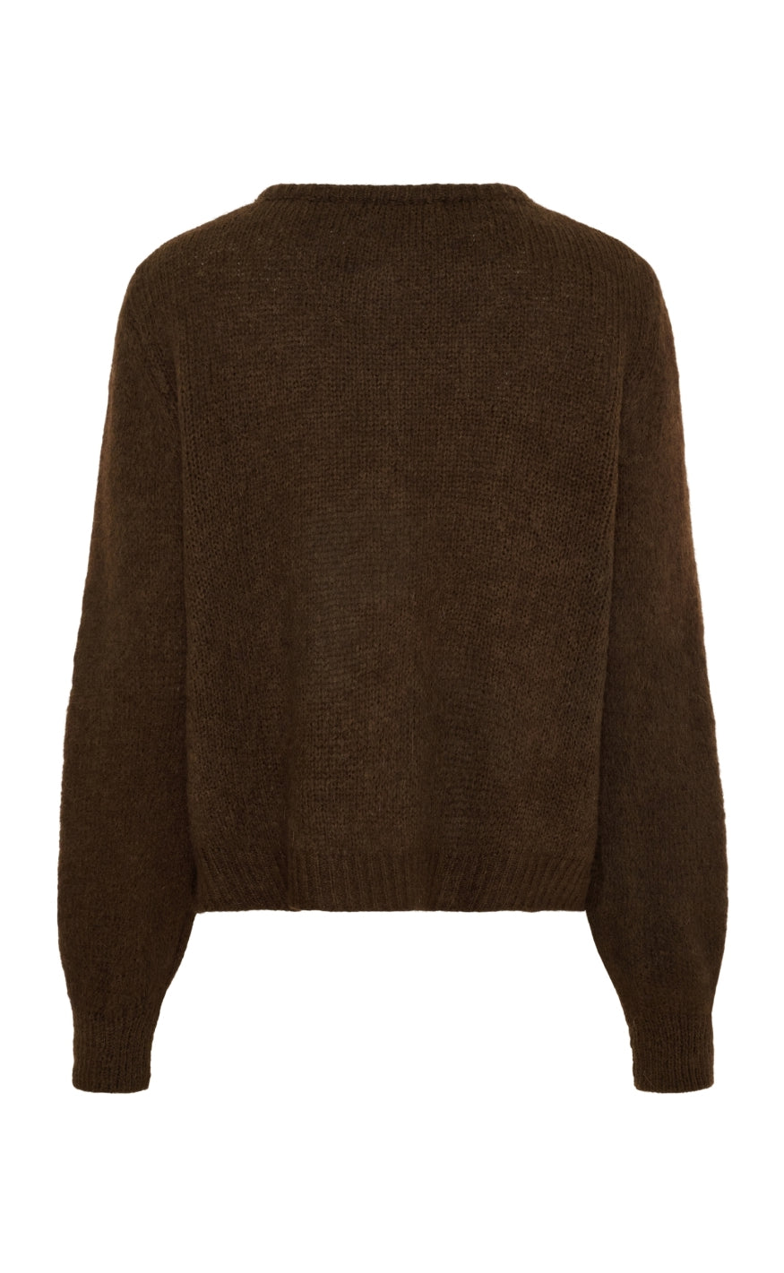 Marta Du Chateau Cardigan - Cosima - Chocolat