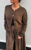 Marta Du Chateau Cardigan - Cosima - Chocolat