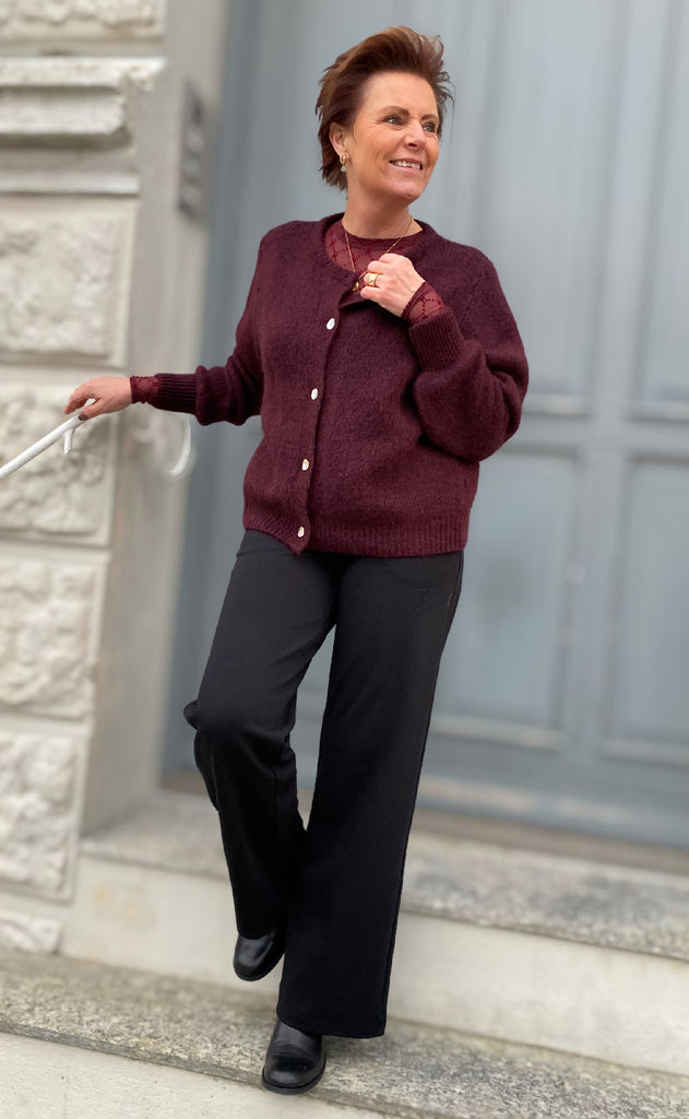 Marta Du Chateau Cardigan - Cosima - Melanzana