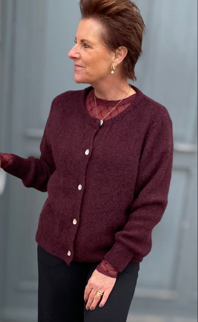 Marta Du Chateau Cardigan - Cosima - Melanzana
