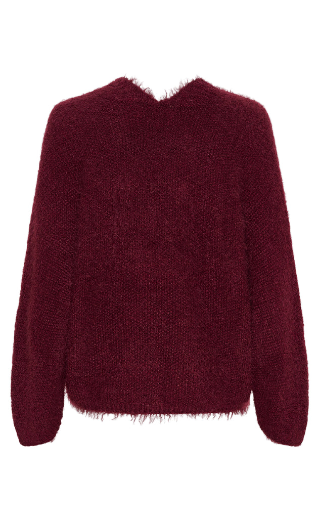 Marta Du Chateau Cardigan - Dakota - Bordeaux