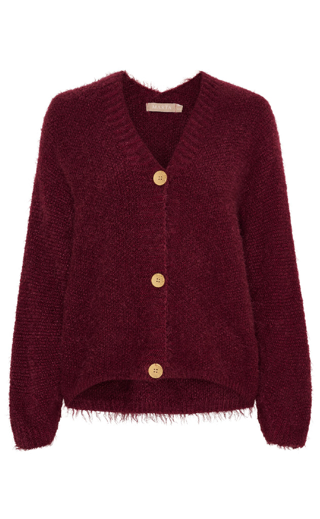 Marta Du Chateau Cardigan - Dakota - Bordeaux