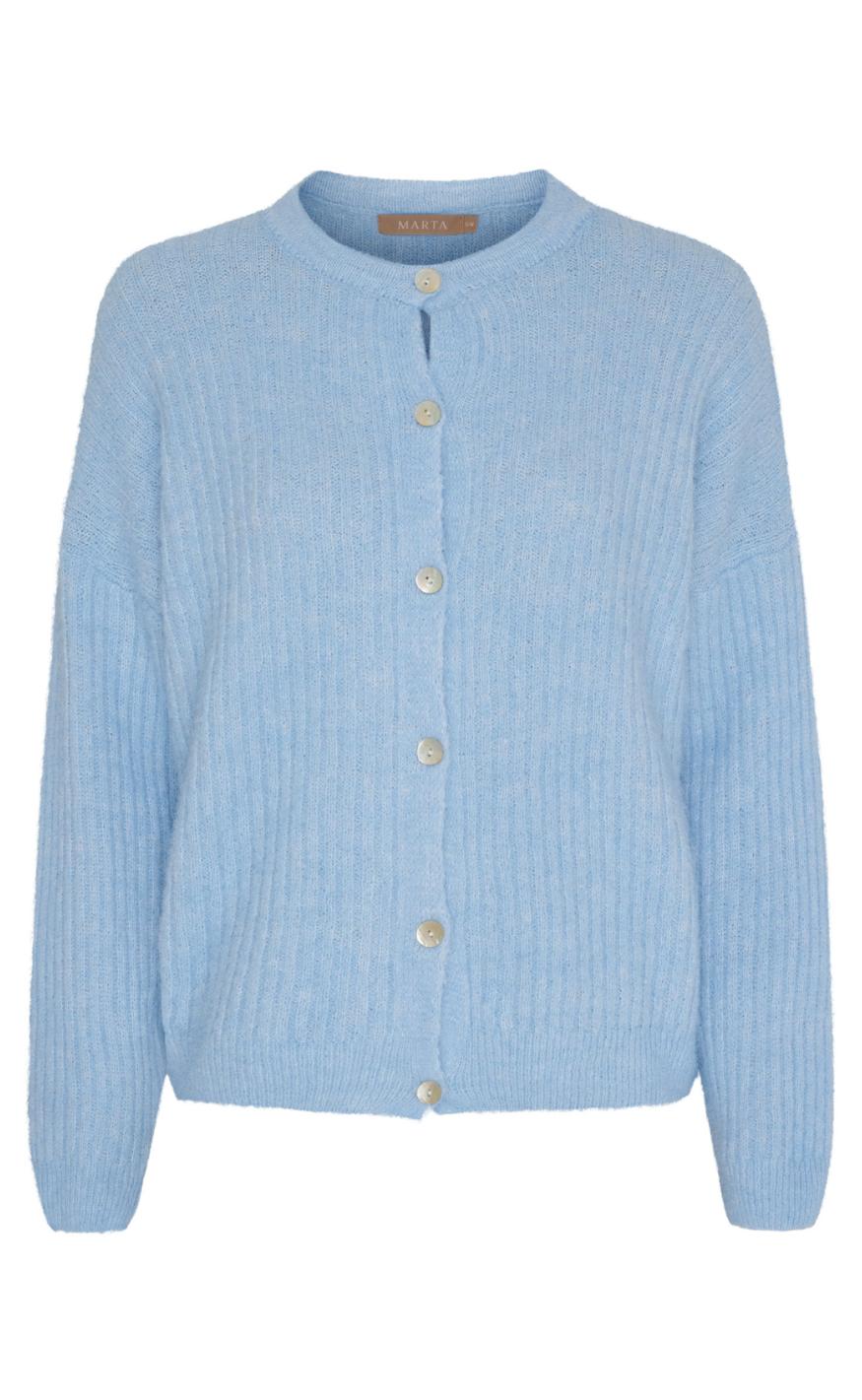 Marta Du Chateau Cardigan - Frederikke - Blue9528