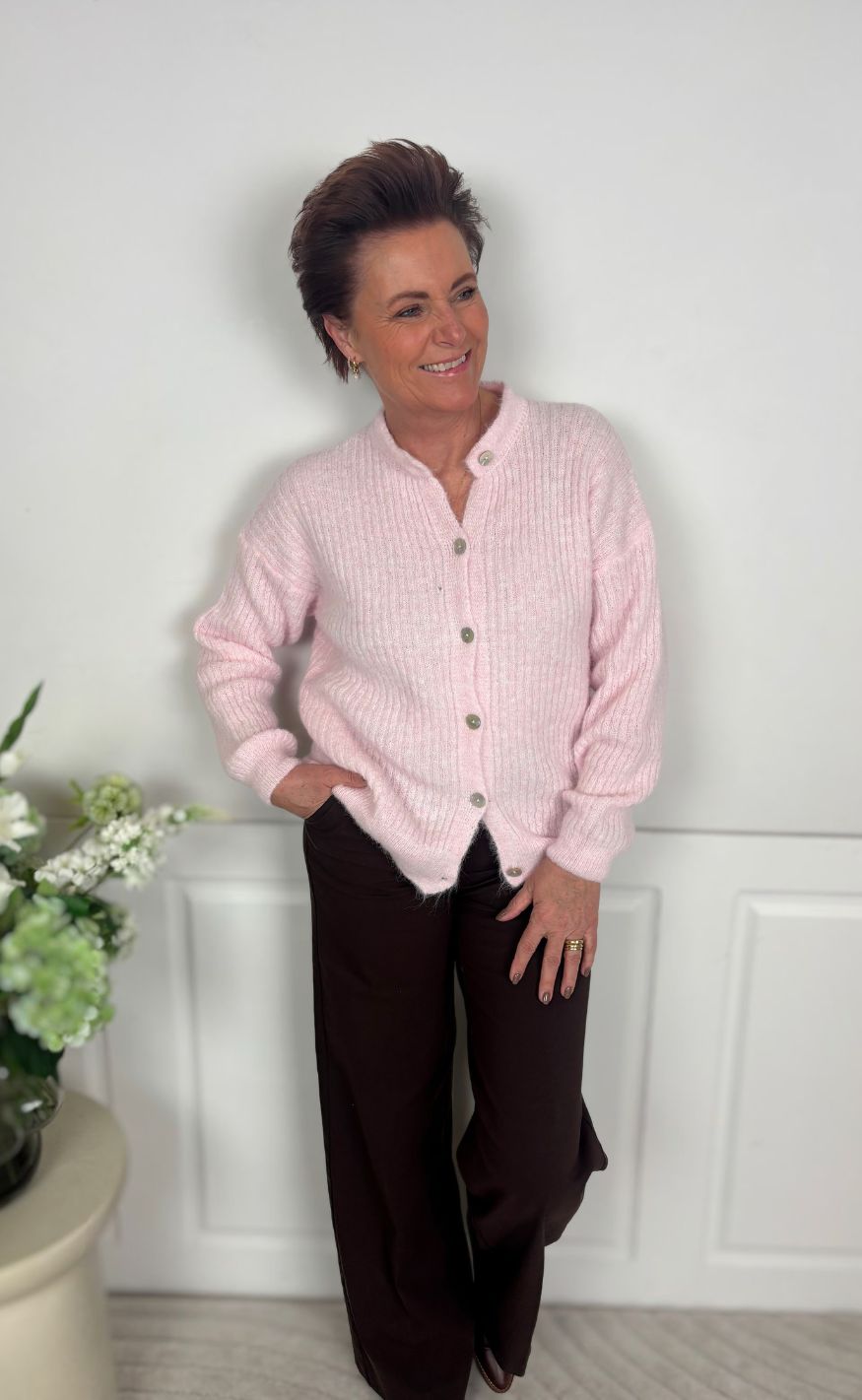 Marta Du Chateau Cardigan - Frederikke - Rosa9531