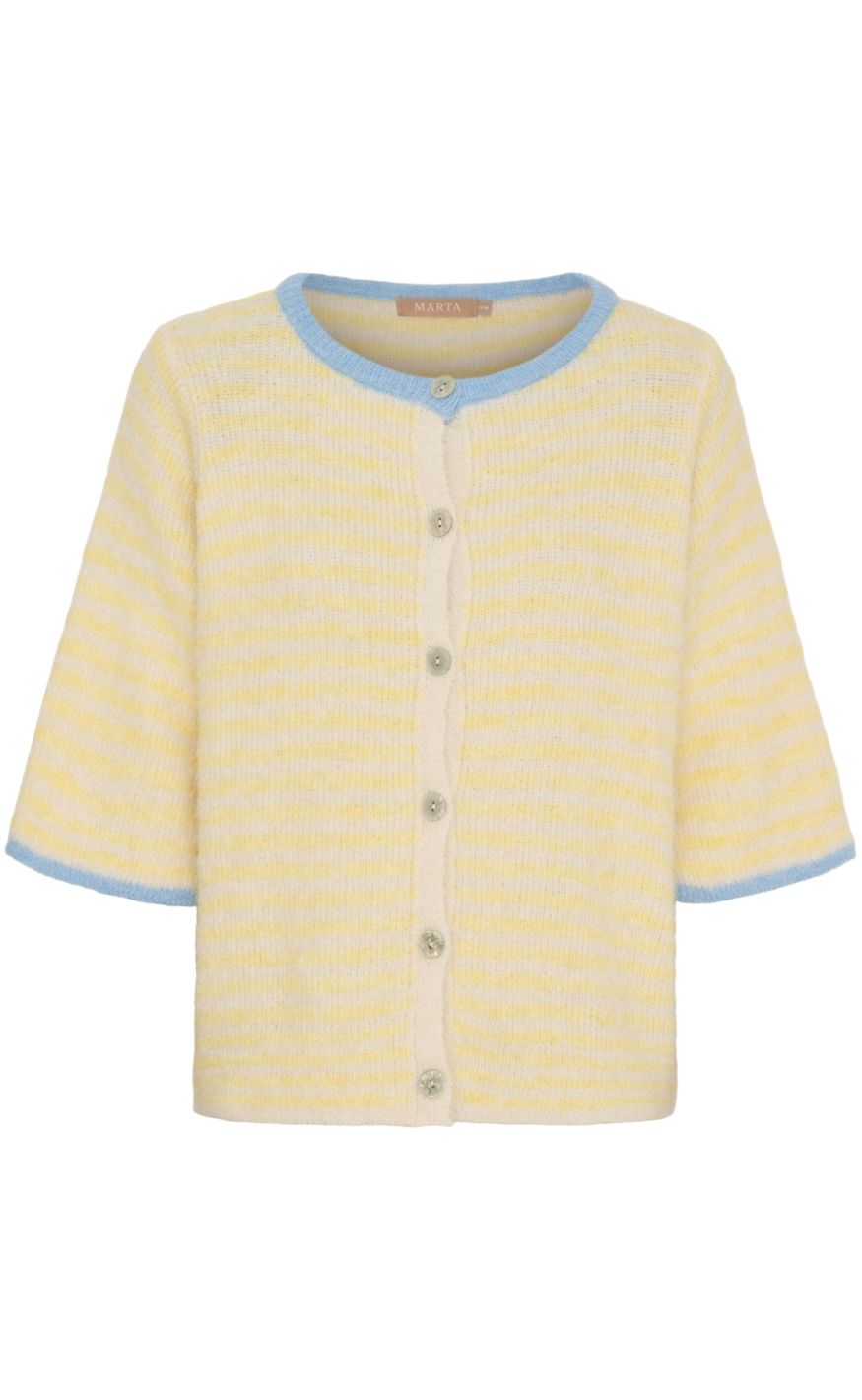 Marta Du Chateau Cardigan - Susanne - Yellow