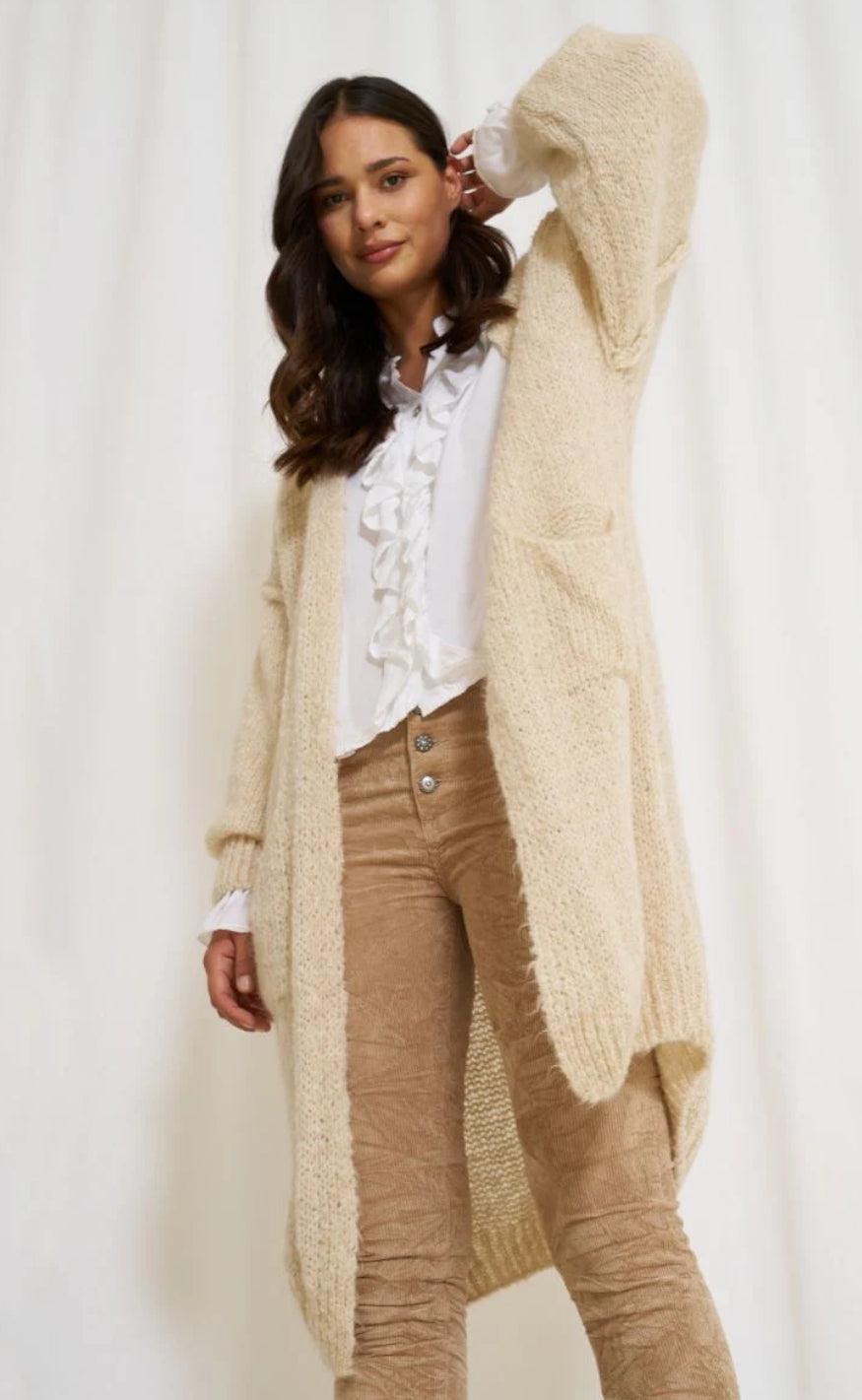 Marta Du Chateau Cardigan - Vega - Beige