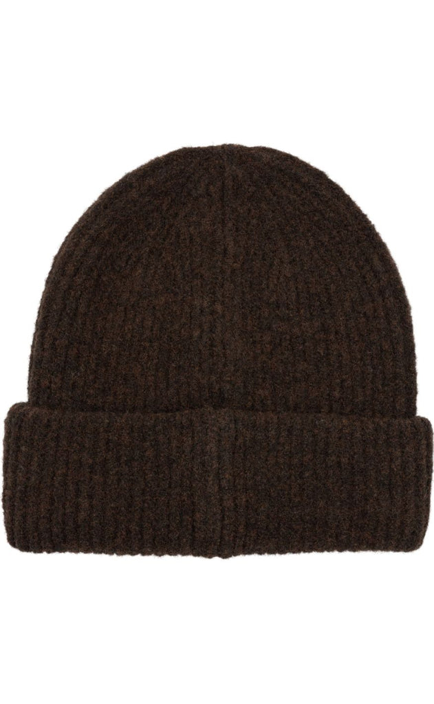 Marta Du Chateau Hue - Rib Beanie - Brown