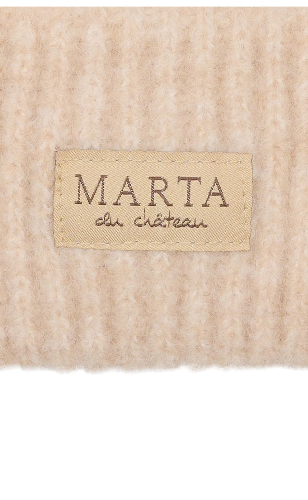 Marta Du Chateau Hue - Rib Beanie - Offwhite