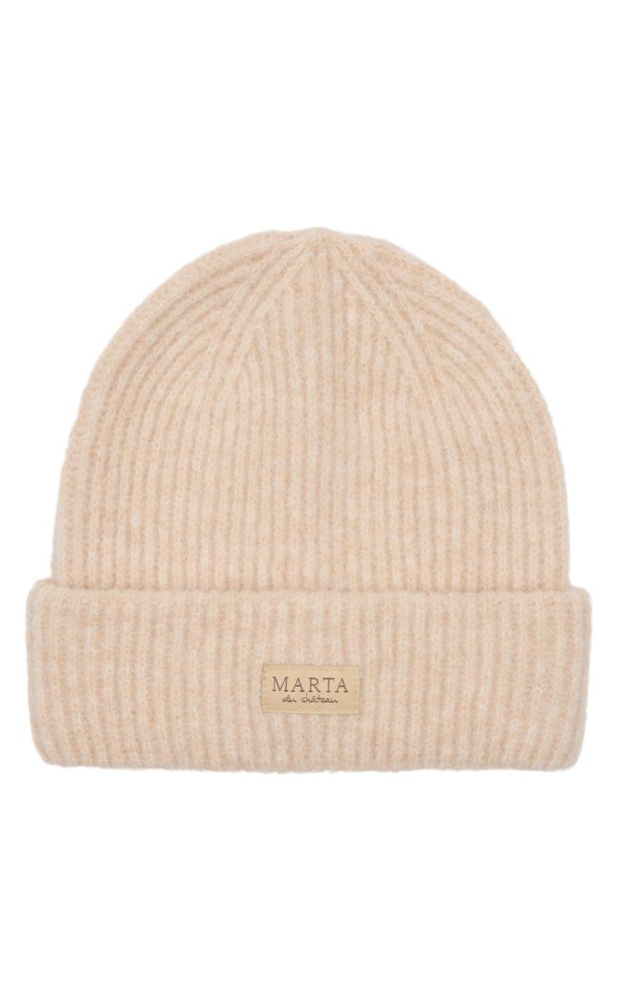 Marta Du Chateau Hue - Rib Beanie - Offwhite