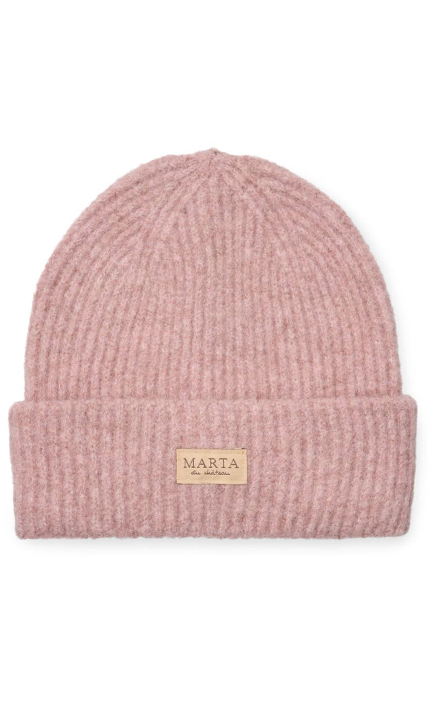 Marta Du Chateau Hue - Rib Beanie - Rose