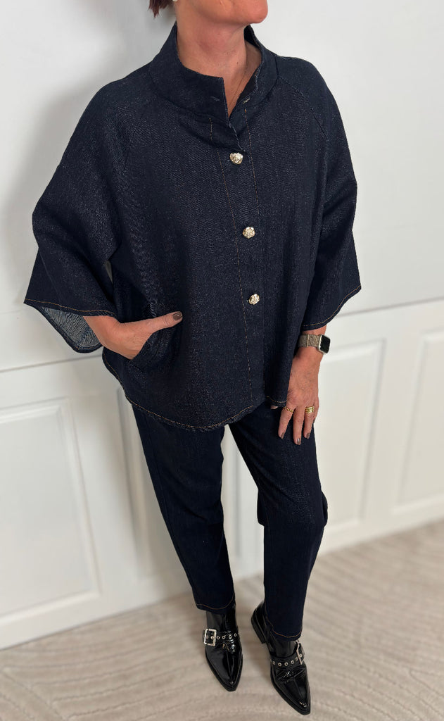 Marta Du Chateau Jakke - Arwen - Dark Blue