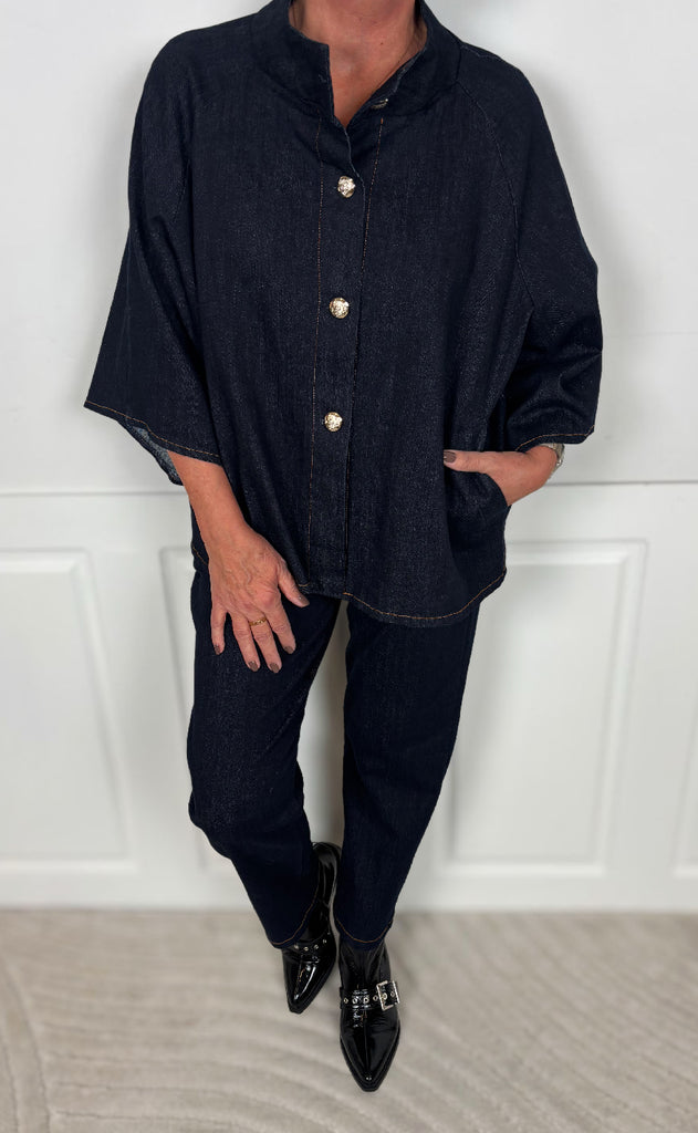 Marta Du Chateau Jakke - Arwen - Dark Blue