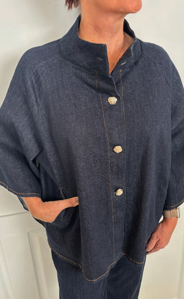 Marta Du Chateau Jakke - Arwen - Dark Blue