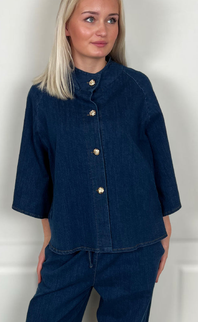 Marta Du Chateau Jakke - Arwen - Medium Blue