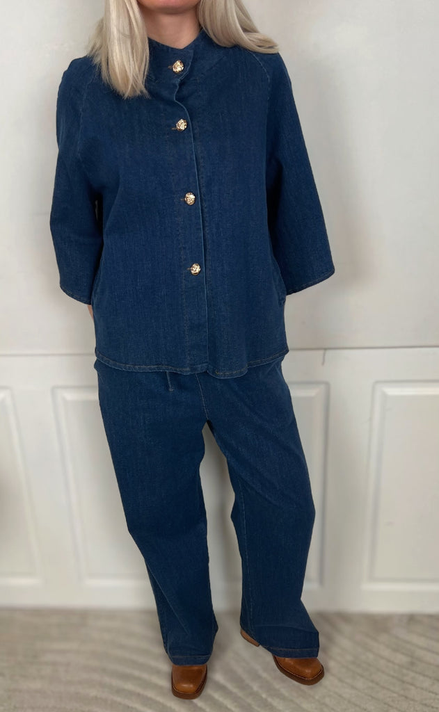 Marta Du Chateau Jakke - Arwen - Medium Blue