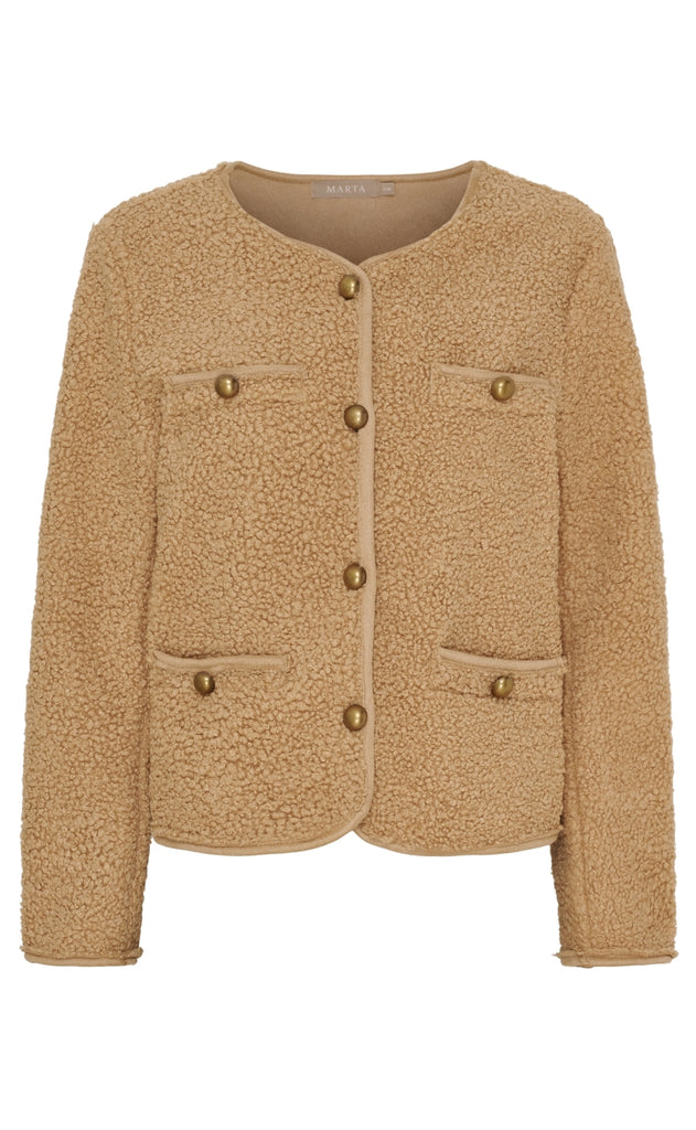 Marta Du Chateau Jakke - Frost - Beige