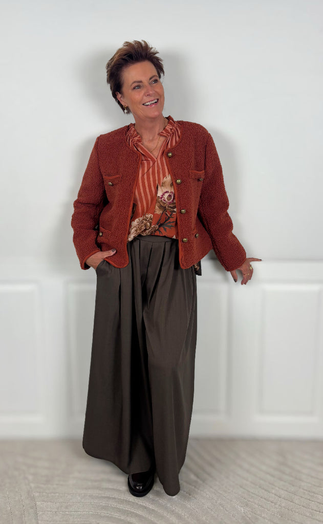 Marta Du Chateau Jakke - Frost - Coccio