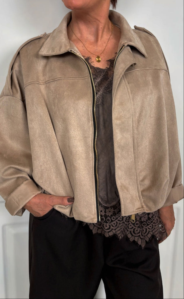 Marta Du Chateau Jakke - Kamelia - Beige