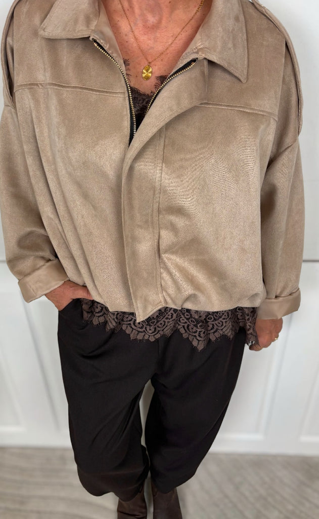 Marta Du Chateau Jakke - Kamelia - Beige