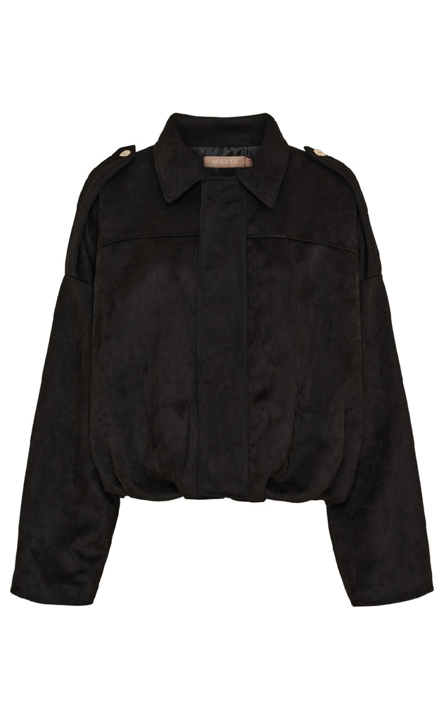 Marta Du Chateau Jakke - Kamelia - Black