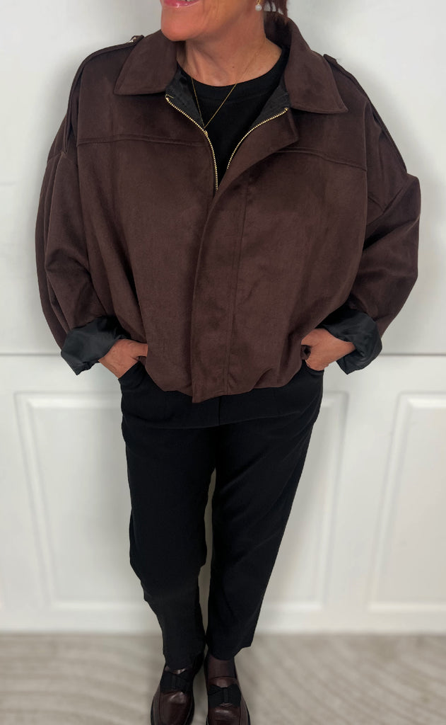 Marta Du Chateau Jakke - Kamelia - Moro