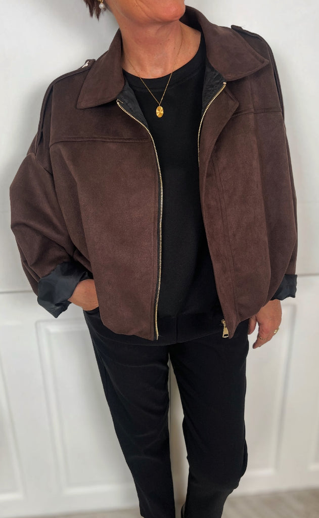 Marta Du Chateau Jakke - Kamelia - Moro