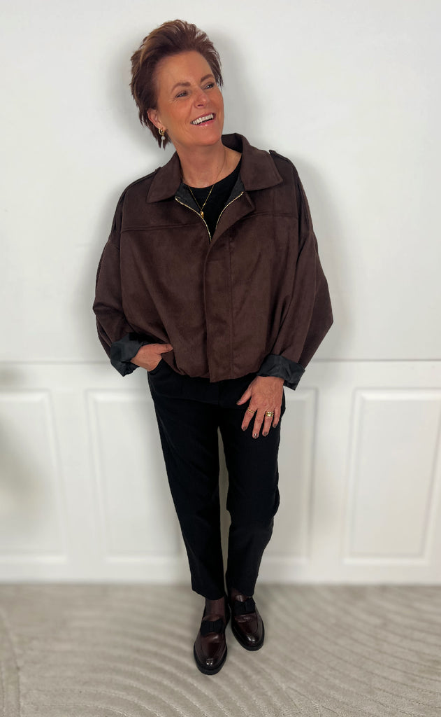 Marta Du Chateau Jakke - Kamelia - Moro