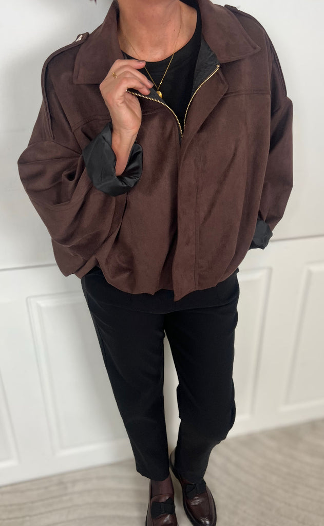 Marta Du Chateau Jakke - Kamelia - Moro