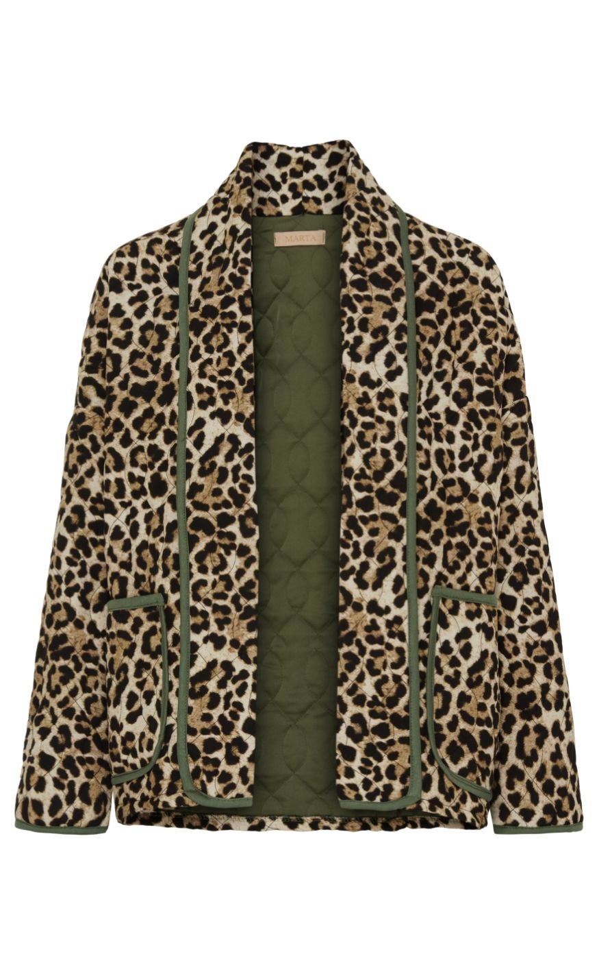 Marta Du Chateau Jakke - Lise - Leopard