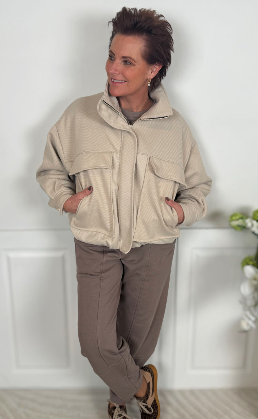 Marta Du Chateau Jakke - Lumi - Beige