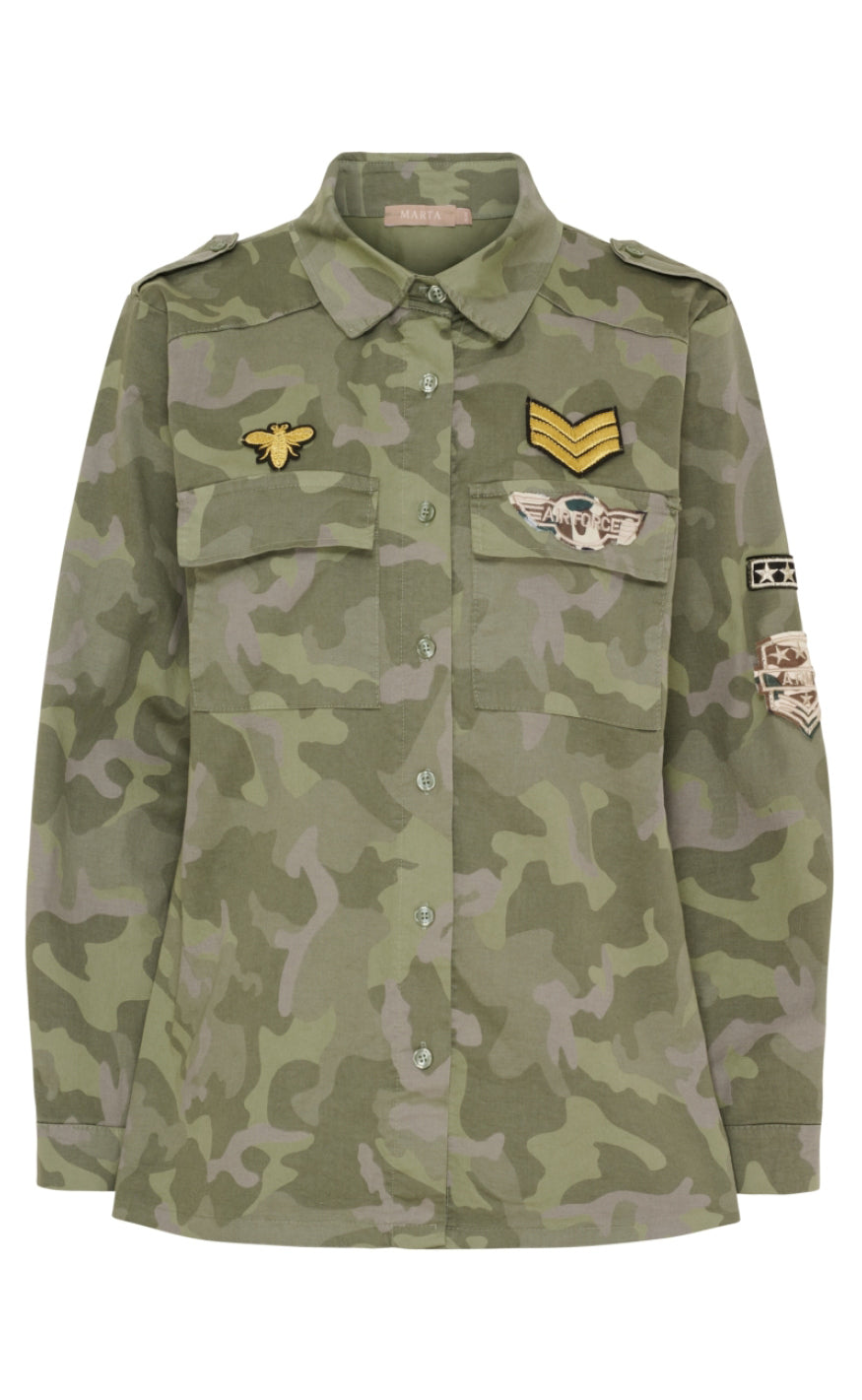 Marta Du Chateau Jakke - Millie - Camo