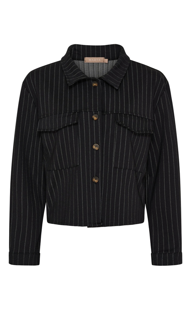 Marta Du Chateau Jakke - Opal - Black