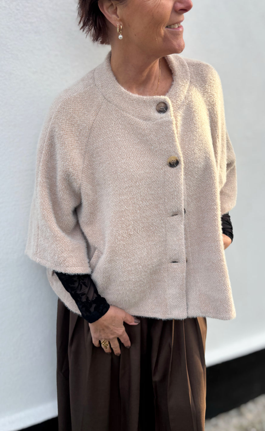 Marta Du Chateau Jakke - Thunder - Beige