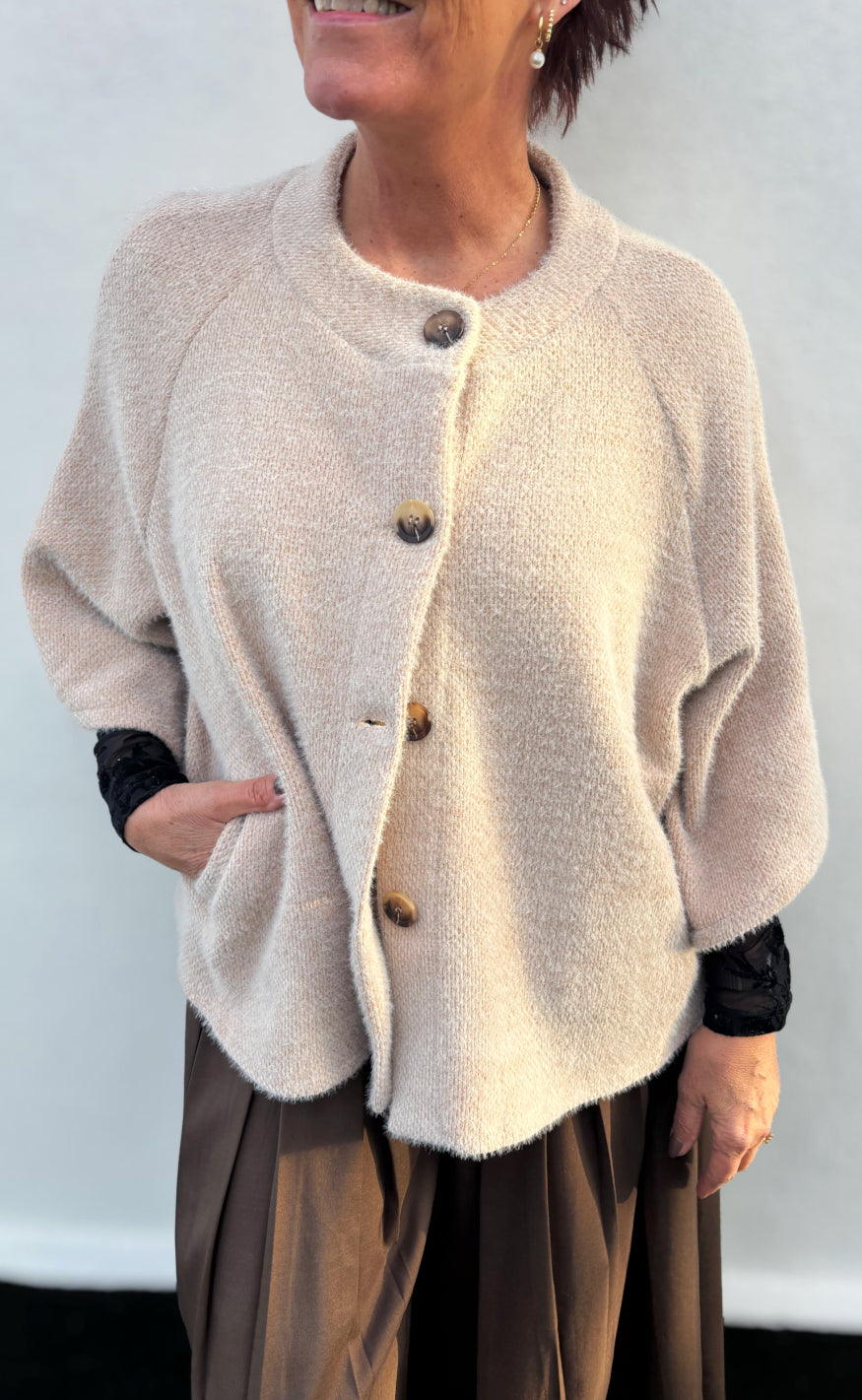 Marta Du Chateau Jakke - Thunder - Beige