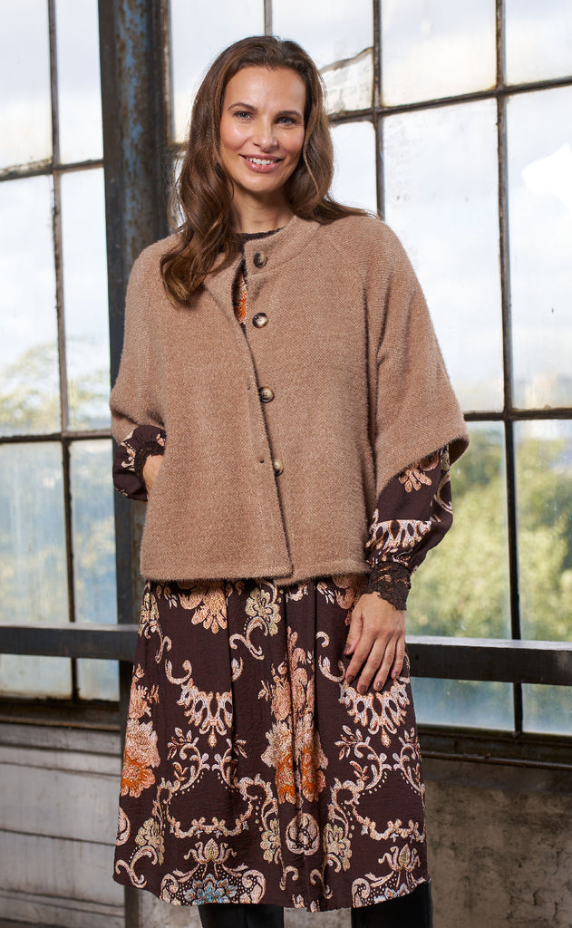 Marta Du Chateau Jakke - Thunder - Camello