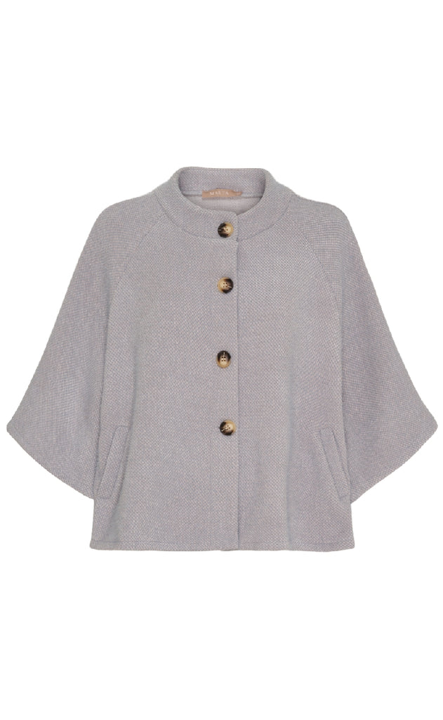 Marta Du Chateau Jakke - Thunder - LightGrey/Blue