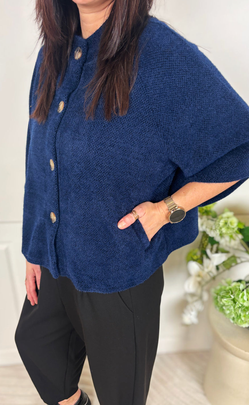 Marta Du Chateau Jakke - Thunder - Navy