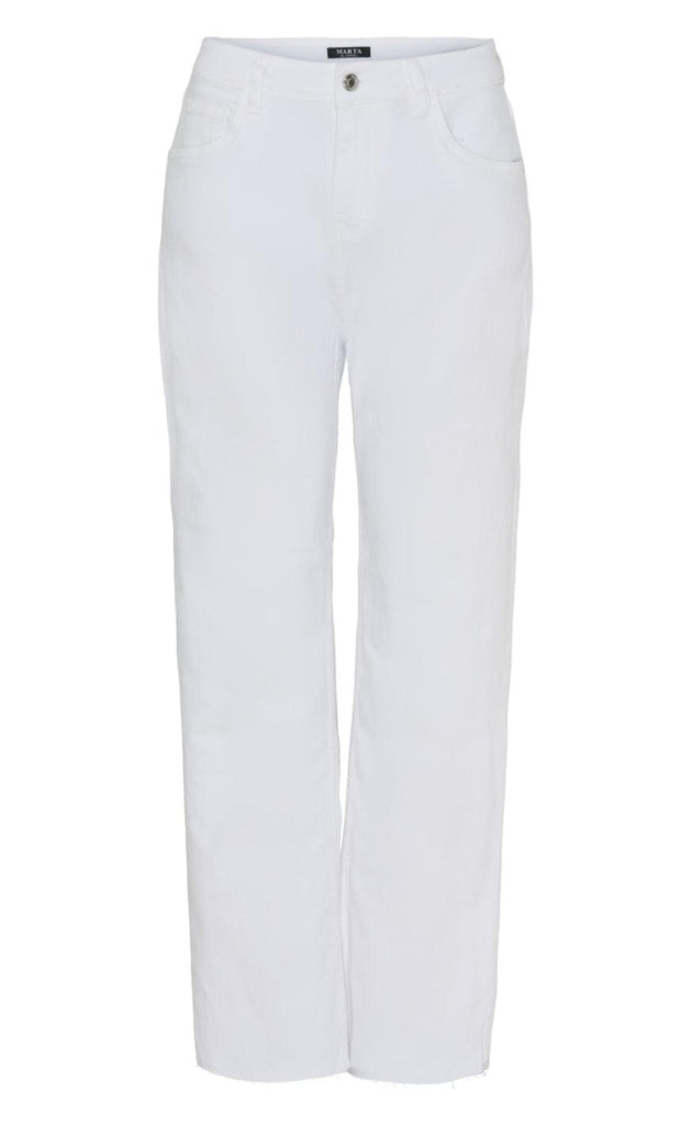 Marta Du Chateau Jeans - Alvina - White