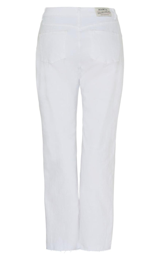 Marta Du Chateau Jeans - Alvina - White