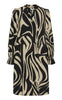 Marta Du Chateau Kjole - 3633 Pernille - Black/Beige