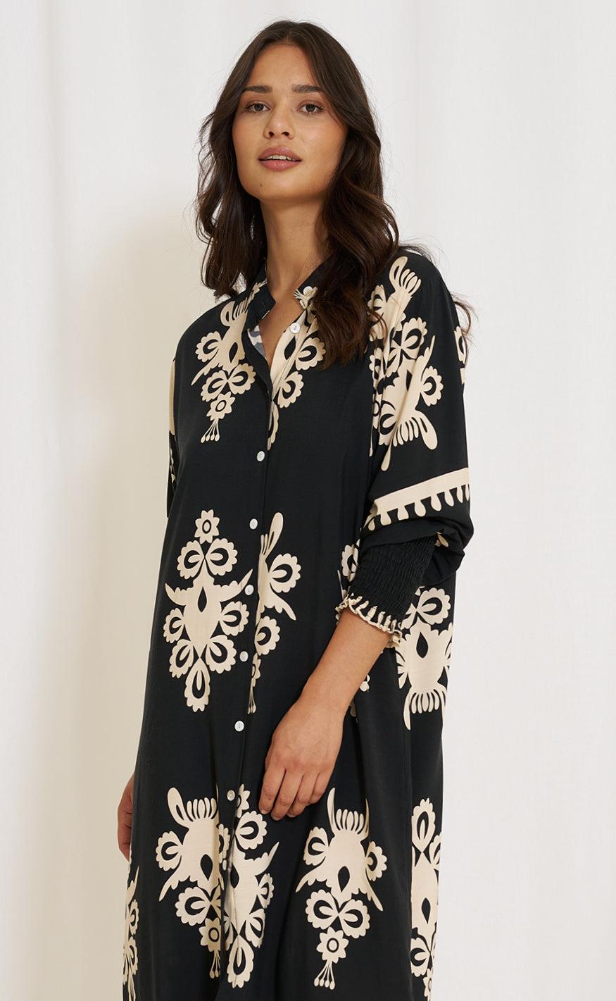 Marta Du Chateau Kjole - 4991B Merle - Black