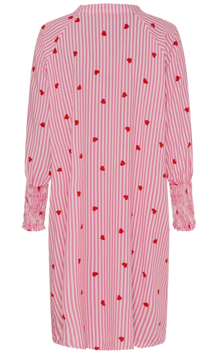 Marta Du Chateau Kjole - 5378 Eva - Fuxia