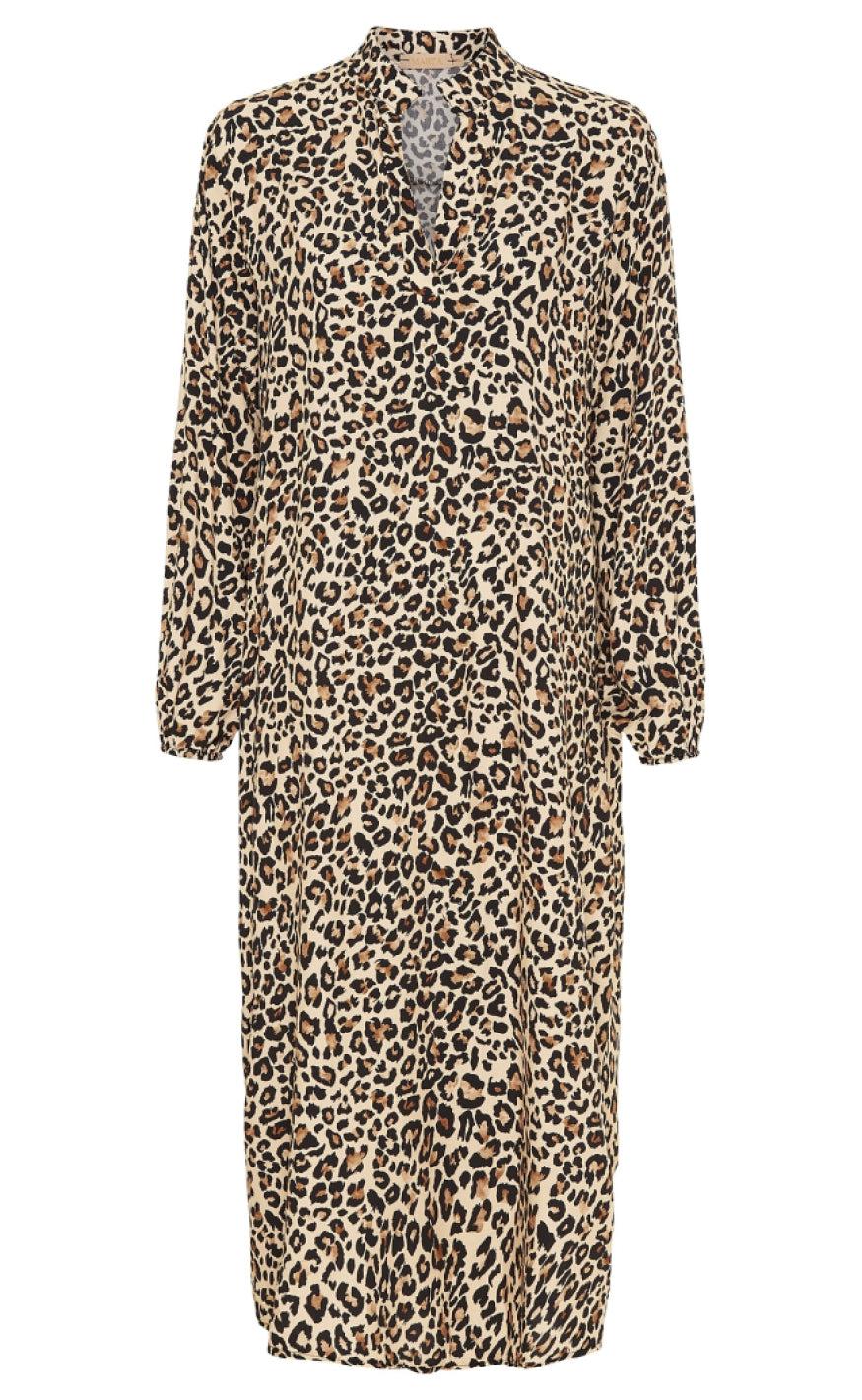 Marta Du Chateau Kjole - 5892 Lærke - Leo Print
