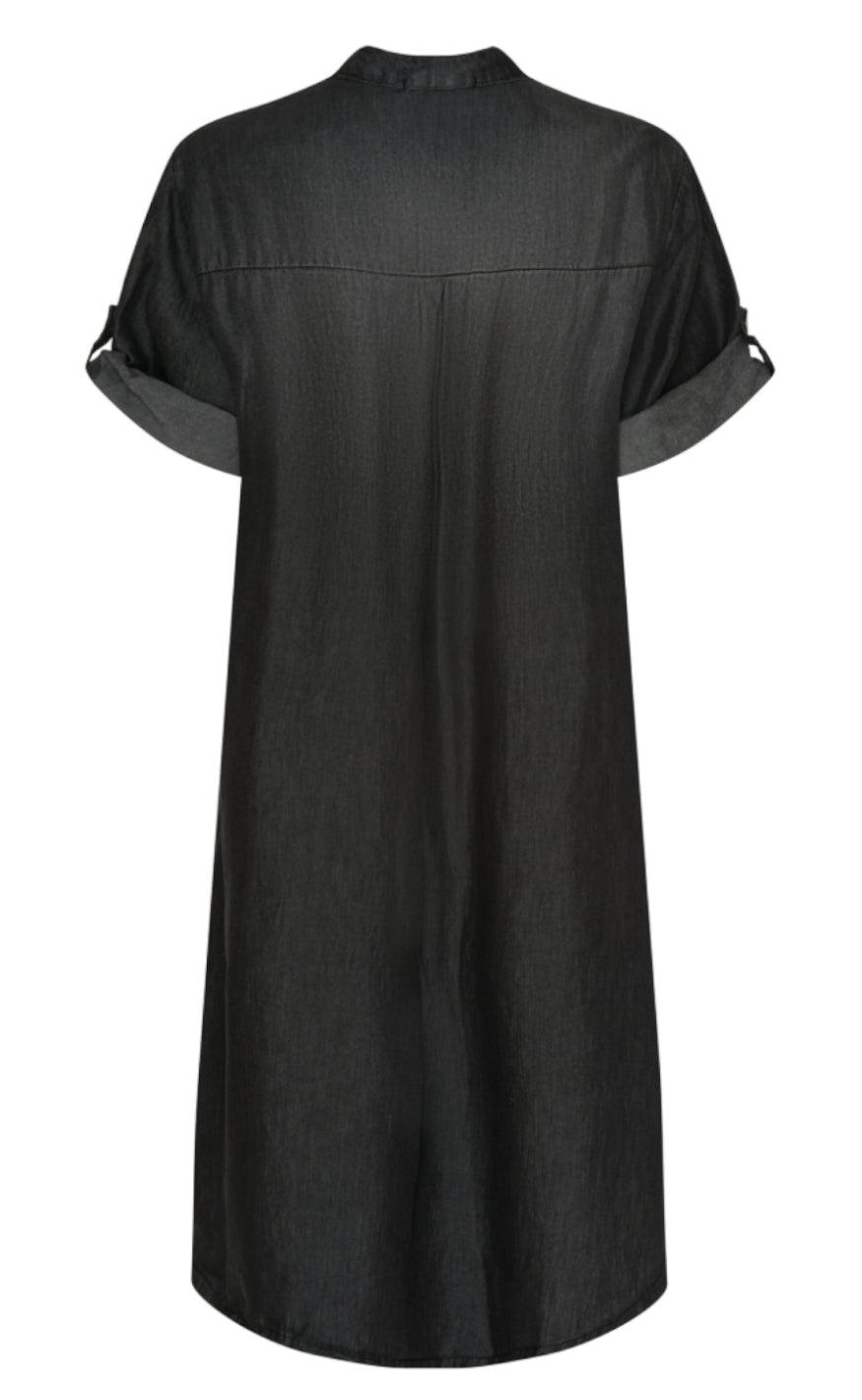 Marta Du Chateau Kjole - 82302 Björt - Black Washed